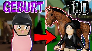 Geburt Bis Tod Einer Reiterin In Brookhaven Roblox Roleplay Story Rp Deutsch