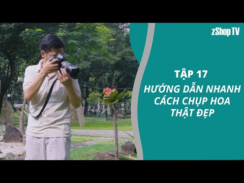 Video: Cách Chụp ảnh Hoa