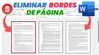Cmo Quitar Los Bordes De Pgina En Word  Eliminar Marcos Fcil Y Rpido