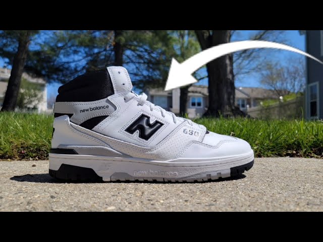 スニーカー New Balance SS23 '650' sneakers (BB650RCF WHITE) New Balance 650R White Black BB650RCE - YouTube