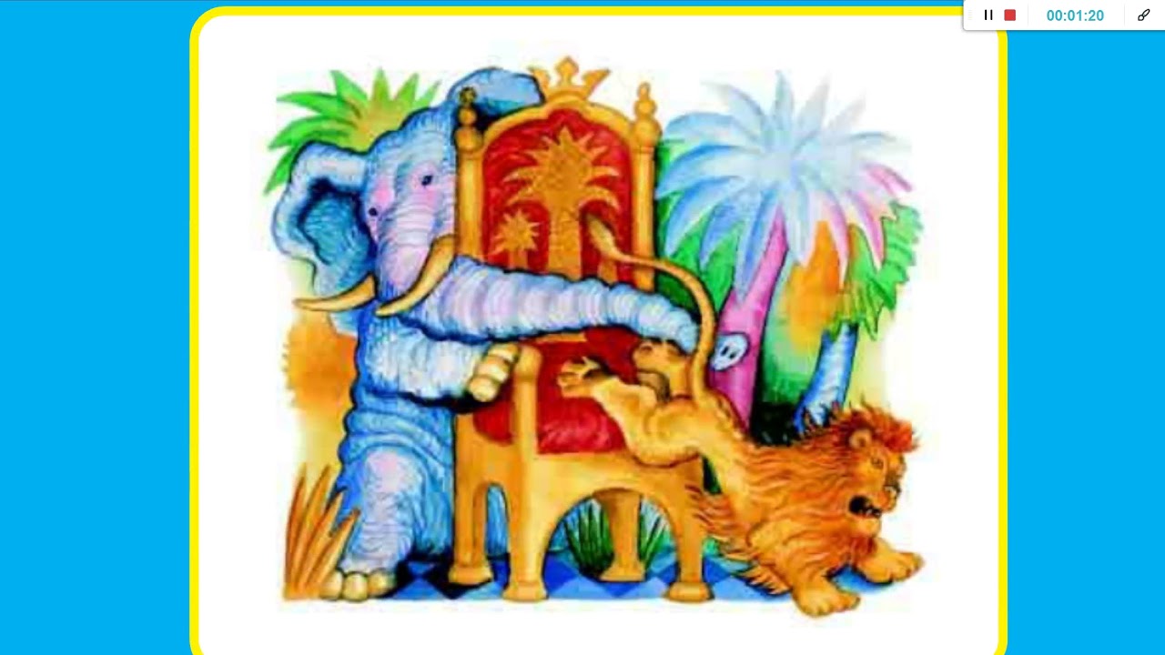 Cuento EL REY DE LOS ANIMALES - YouTube