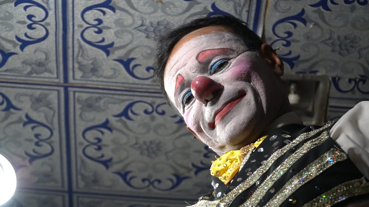 Carlos Antônio Rodrigues é o responsável por dar vida ao palhaço Maxixinho no Circo Fantástico