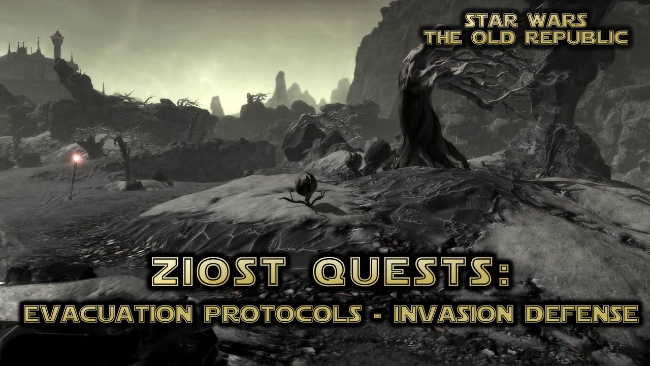 Ziost Quests : Evacuation Protocals - Invaison Defense