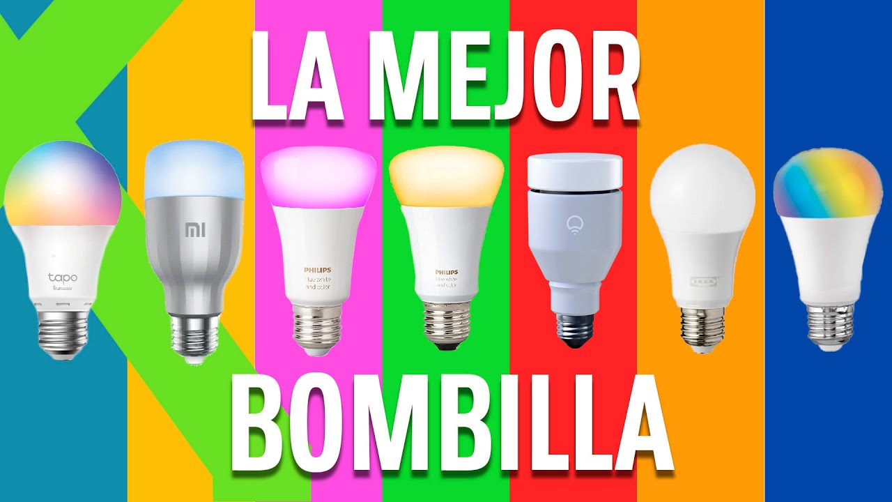 Las 5 mejores bombillas inteligentes para controlar la luz en tu casa