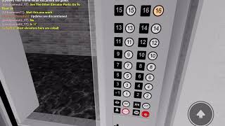 For Program: You need to fix the Cortex elevator underleveling and overleveling (Freedom Tower)