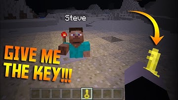 How to make TRAPS with KEY LOCK in Minecraft PE (command blocks)