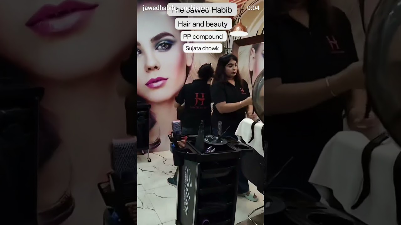 The Jawed Habib hair and beauty PP Compound sujata chowk contact:9631168006 book your appointment