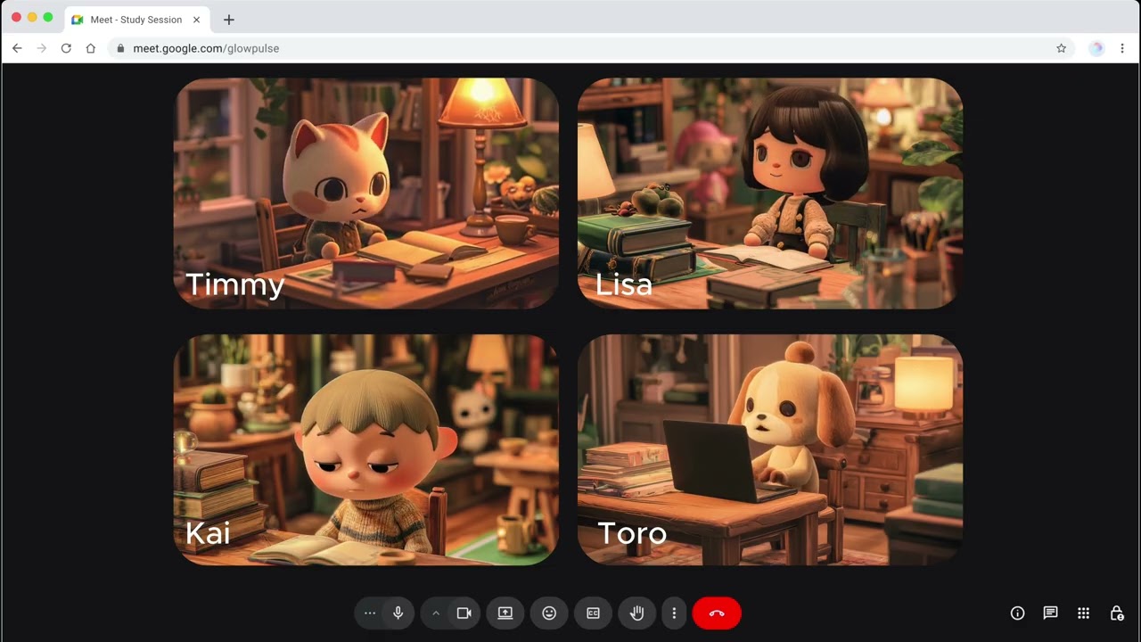 🎧 cozy group study session ◦ 1 hour study || no music ◦ deep focus ◦ typing sounds 💻