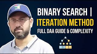 Binary Search using Iteration | Divide and Conquer | Design & Analysis of Algorithms