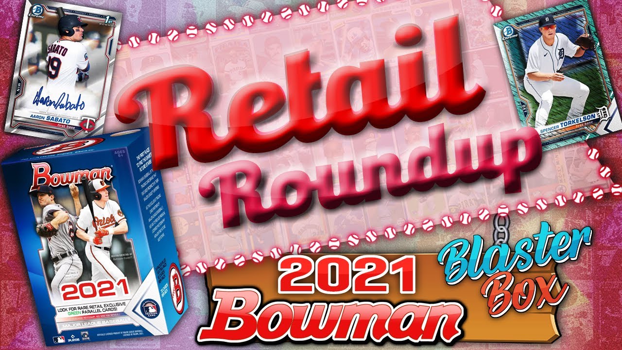 2021 Bowman Blaster Box! (FUSCIA SHIMMER?!) - RETAIL ROUNDUP