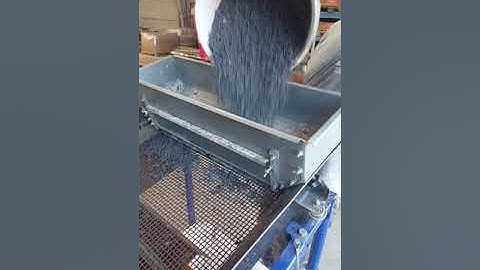 FleXiever Garden with hopper screening polypropylene (PP) #screeners #machine #recycle  #recycling