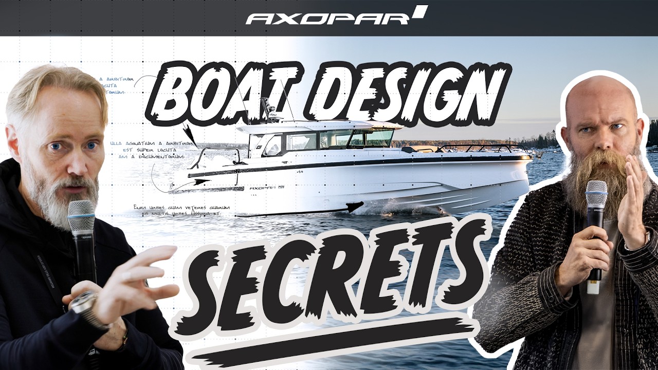 Почему Axopar 38 меняет всё | Полное интервью с дизайнером