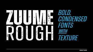 Zuume Rough Font Family Font Free Download screenshot 5