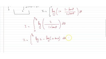 `int_0^(pi/4) log(1+tantheta)dtheta`