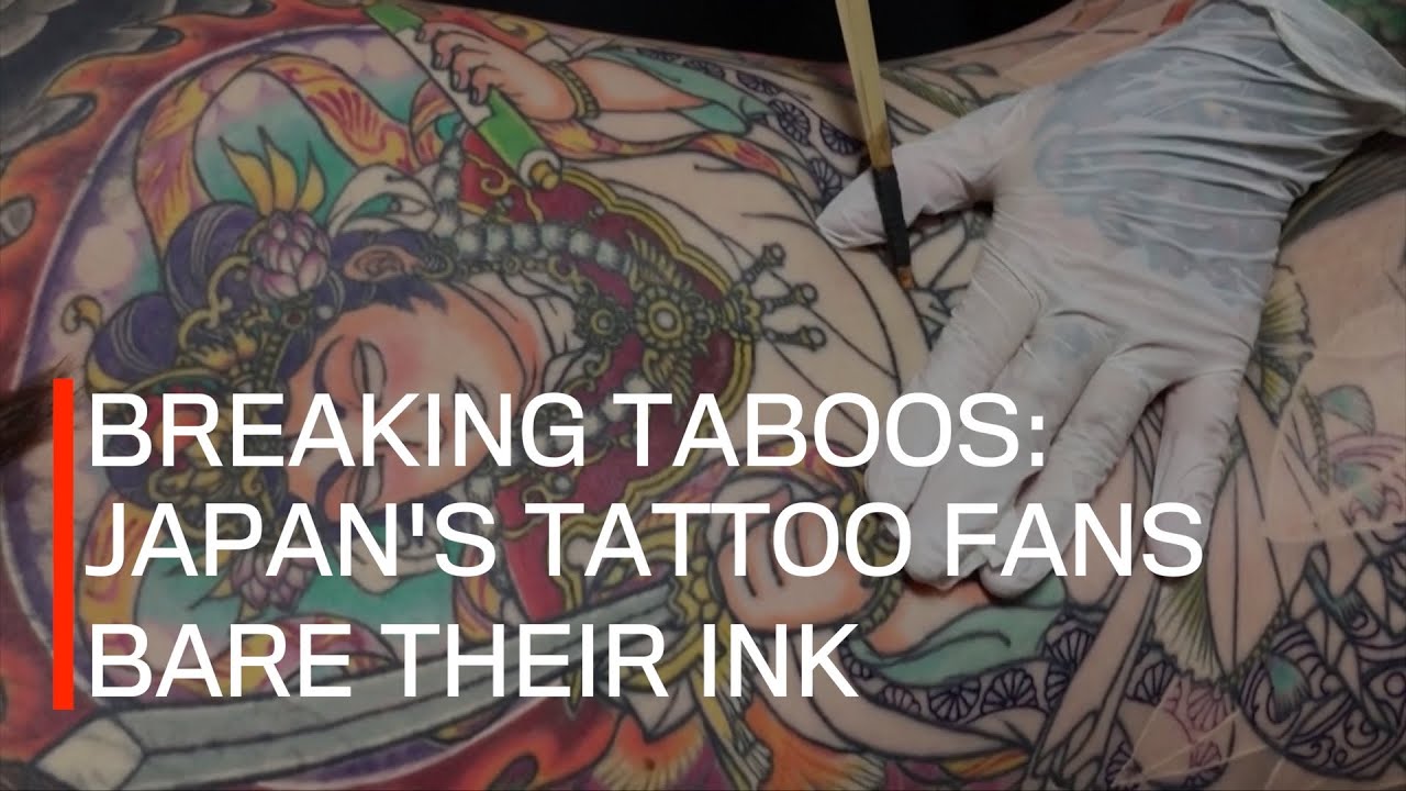 Breaking taboos: Japan's tattoo fans bare their ink - YouTube