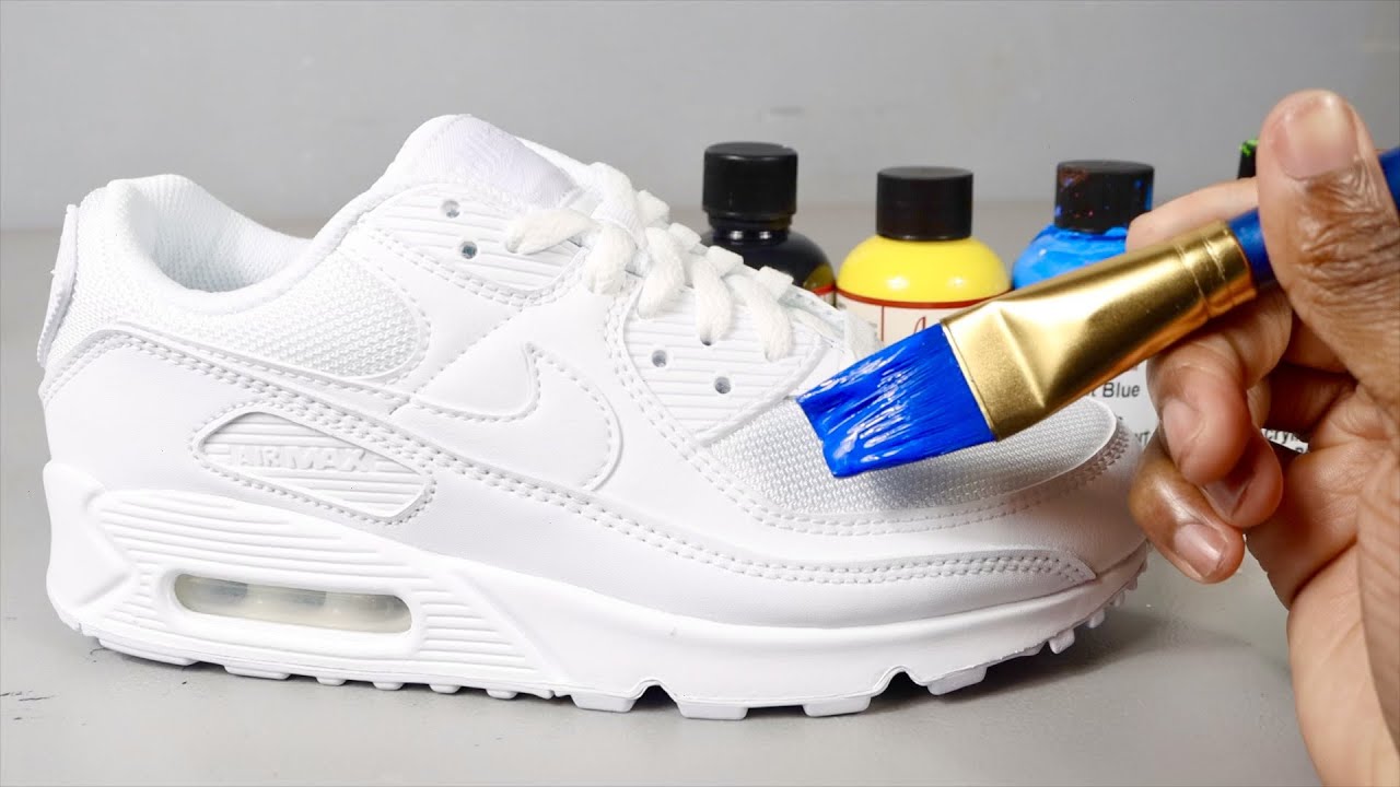Customizing AIR MAX 90'S And Giving Them Away!