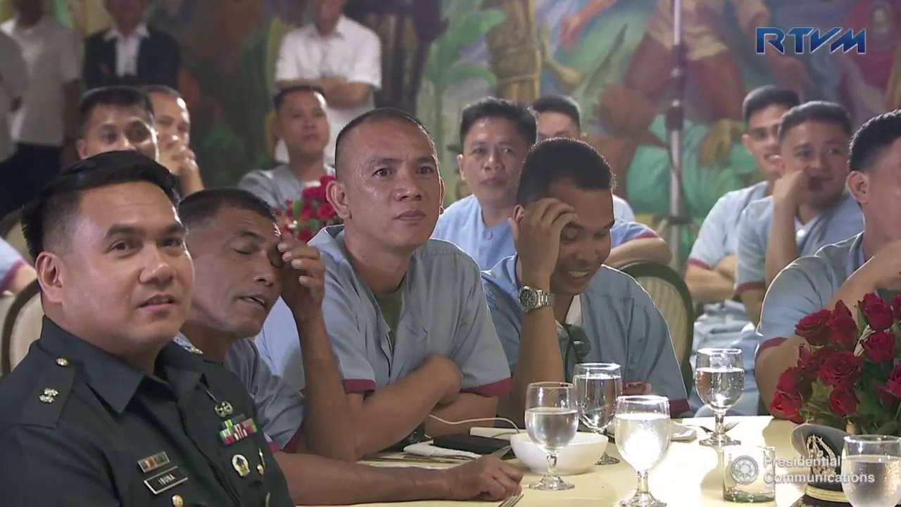 Dinner with Wounded-in-Action (WIA) Soldiers (Speech) 8/29/2016