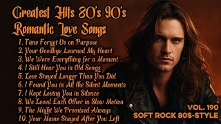 Greatest Hits Romantic Love Songs 💖 Love Songs 80's 90's - Soft Rock Ballads - Playlist Vol.190 screenshot 2