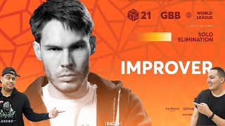 Improver 🇷🇺 I Grand Beatbox Battle World League 2021 I Solo Elimination | REACTION