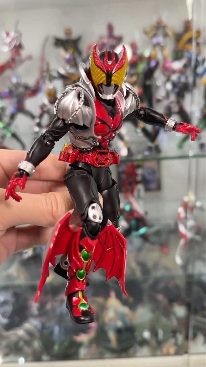 1分ポージング】真骨彫SHフィギュアーツ仮面ライダーキバ #ポージング