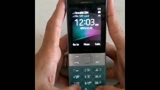 Nokia 150 TA 1582 invalid sim solution /EASY WAY
