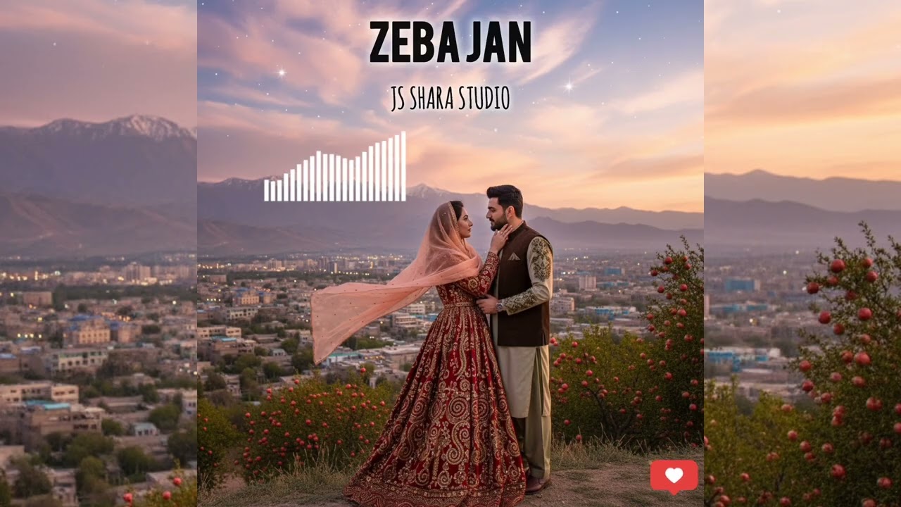 Zeba Jan | Beautiful Afghani Love Song | JS ShaRa Studio | Romantic Afghan Music 2025