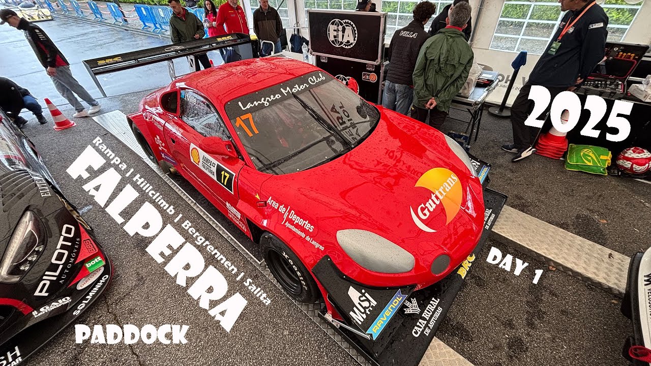 Rampa Falperra 2025 | Day 1 | Paddock | European Hillclimb Championship | RaceMedia24.tv | New BRC