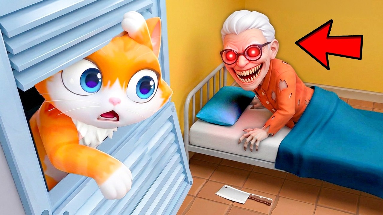سويت تعويذة شريرة بالغلط ! والجدة تحولت لشي مرعب !؟💀😱 I Am Cat VR