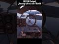He111H Cockpit Journey | Mount Kineo, Maine (Sunset Flight)