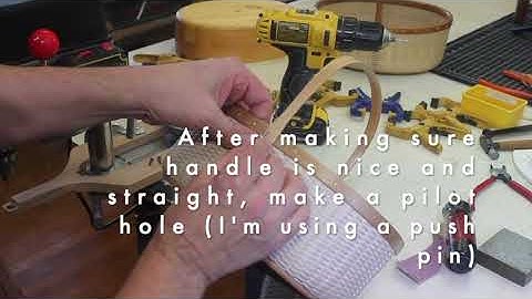 Eric Taylor Basket How To: Putting Handle On