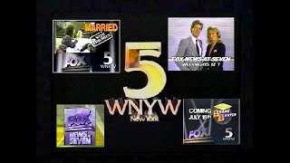 WNYW 5, Fox Summer Shows, July 1987