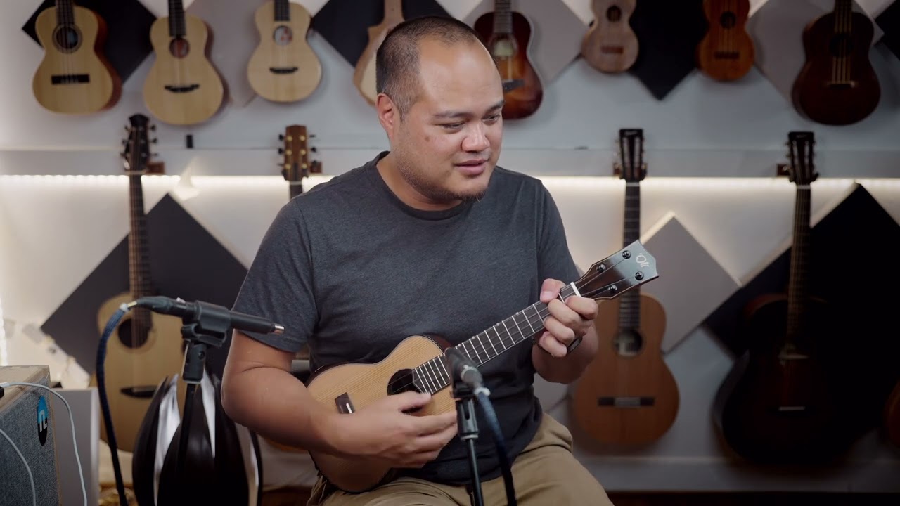 ゆーりよーさん専用SOUVENIR HUNTER L/L LLIC The Ukulele Site | 'Oli Cedar Rosewood Concert (2024 L2-CCR 842)