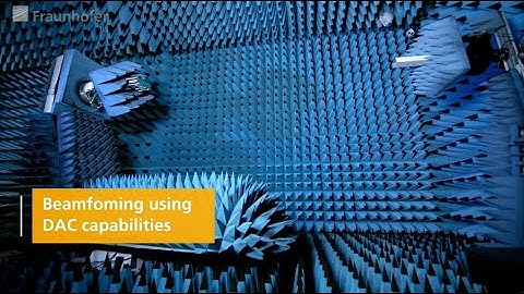 Beamforming using DAC capabilities