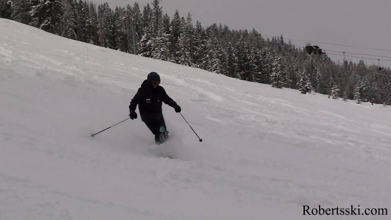 Parallel Skiing In Powder Snow Lesson Youtube intended for Skiing Technique Powder Snow