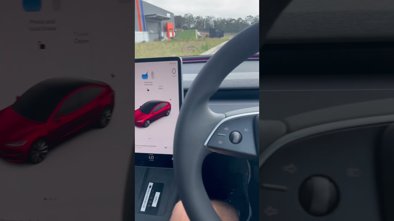 Tesla Model S und X: Gangwahl per Touchscreen