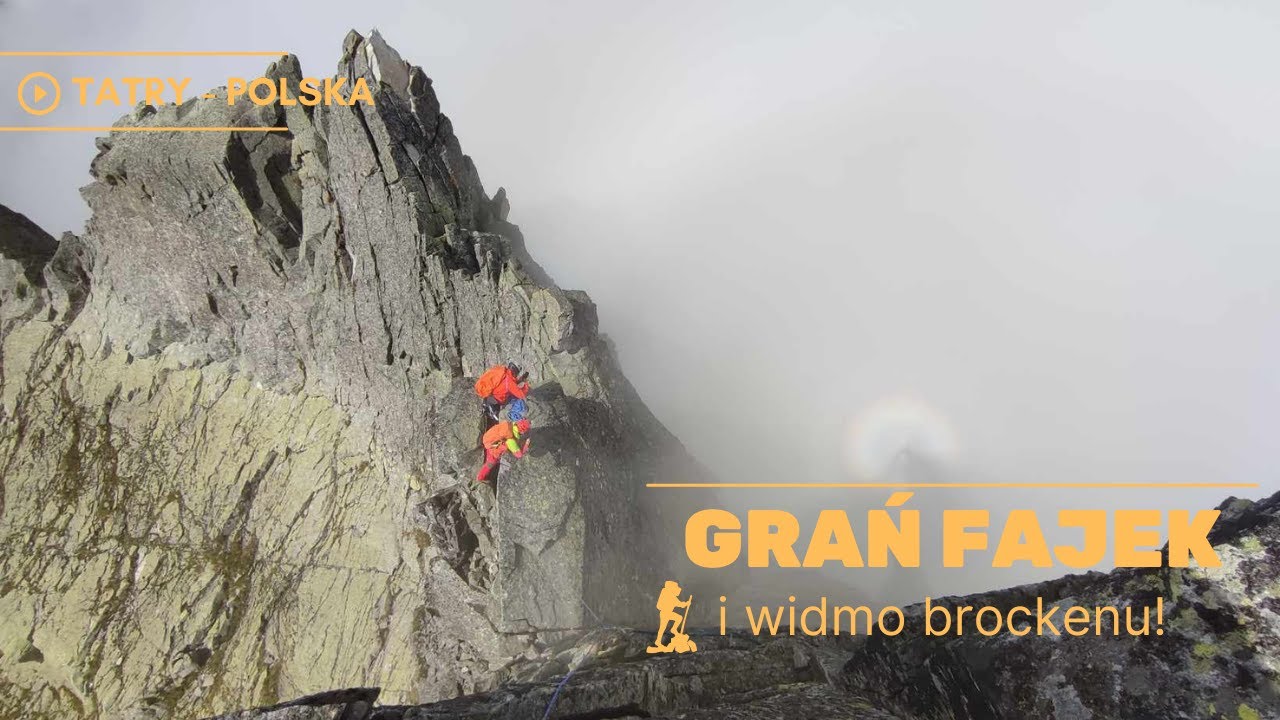⛰ GRAŃ FAJEK z Widmem Brockenu, warunki mega zmienne, chmury, deszcz i słońce