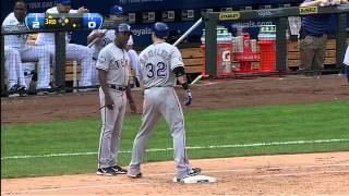 2012/08/04 Hamilton's two-run single