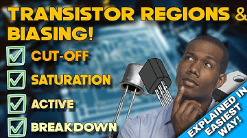 How Transistor Regions & Biasing Work? Easy Explanation!