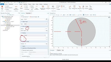 2. Create 2D geometry in COMSOL Multiphysics.