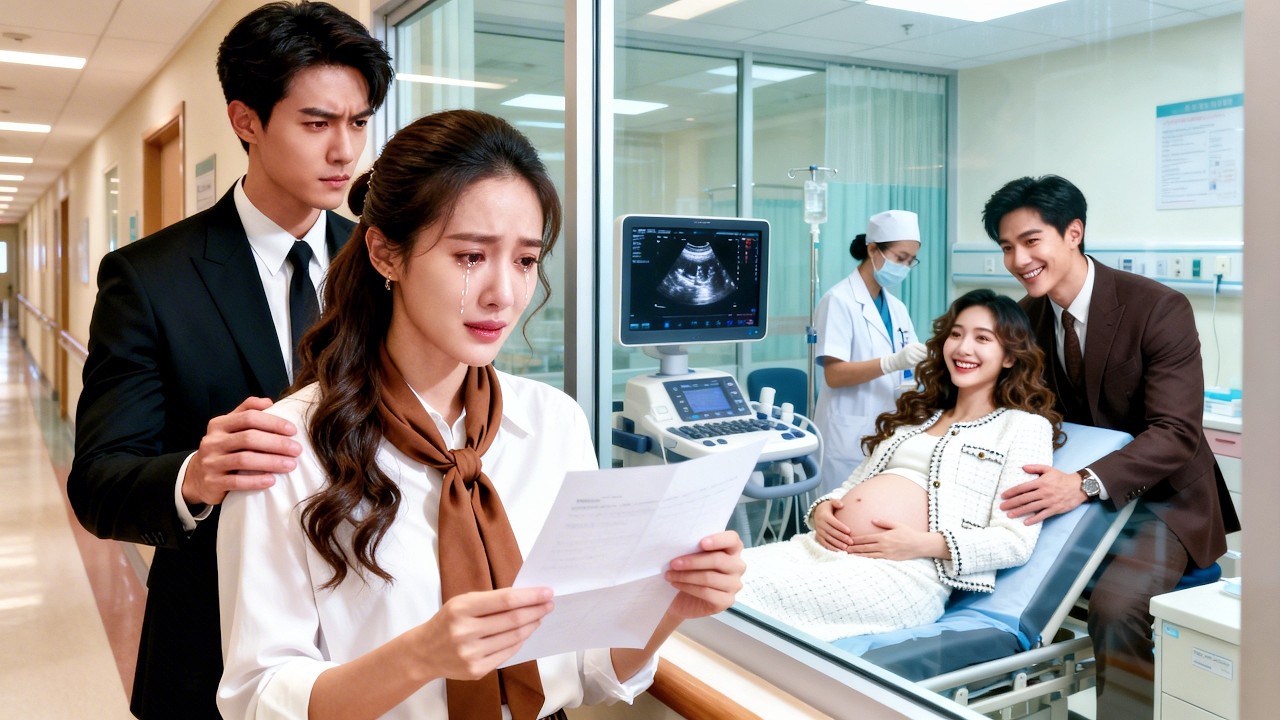 Al ver al esposo con la amante en prenatal; se va y se casa con un CEO enamorado; él enloquece.