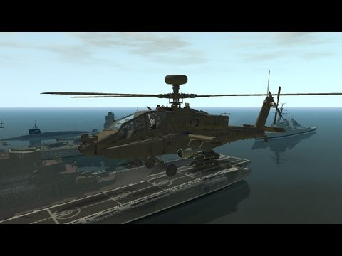 Grand Theft Auto IV - AH-64D Longbow Apache (MOD) HD