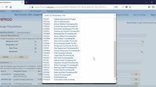 Requisition Search in ePro Part 2