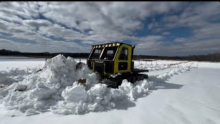 BIG BLOCK 460 SNOWCAT! Homemade tracks get tested for their first time! In-depth video. by Wyatt Hooper 4,232 views 1 month ago 22 minutes