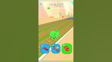 Shape Shifting 2 GAMEPLAY Level No - 1019 Walkthrough - New Update Car Racing #ShapeShifting #shorts