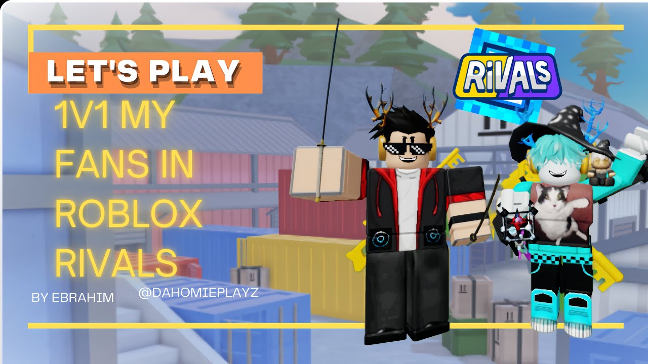1v1ing My Fans In Roblox Rivals - YouTube