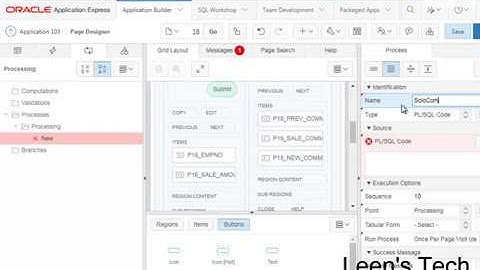 Oracle Apex 5 Tutorial in Bangla #25: Compute the Sales Commission | Processes