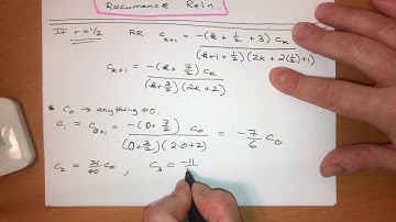 Example 1 Frobenius Method Part III