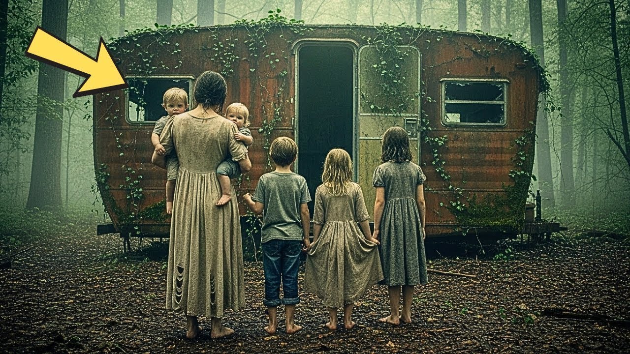 Вдова переехала в ЗАБРОШЕННЫЙ ФУРГОН в лесу — пока не услышала нечто ПОД ЗЕМЛЁЙ