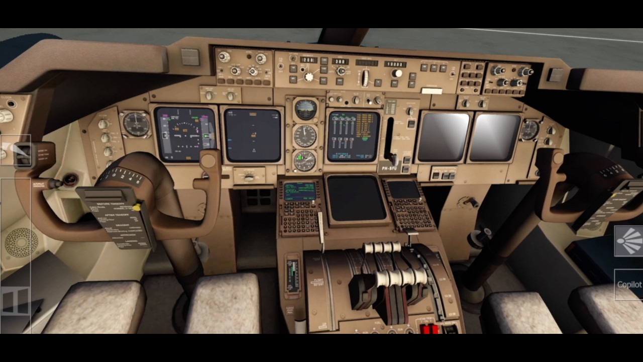 Aerofly 747 - 400 cold and dark engines start