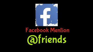 Facebook mention problem || How to fixed mention problem @friends